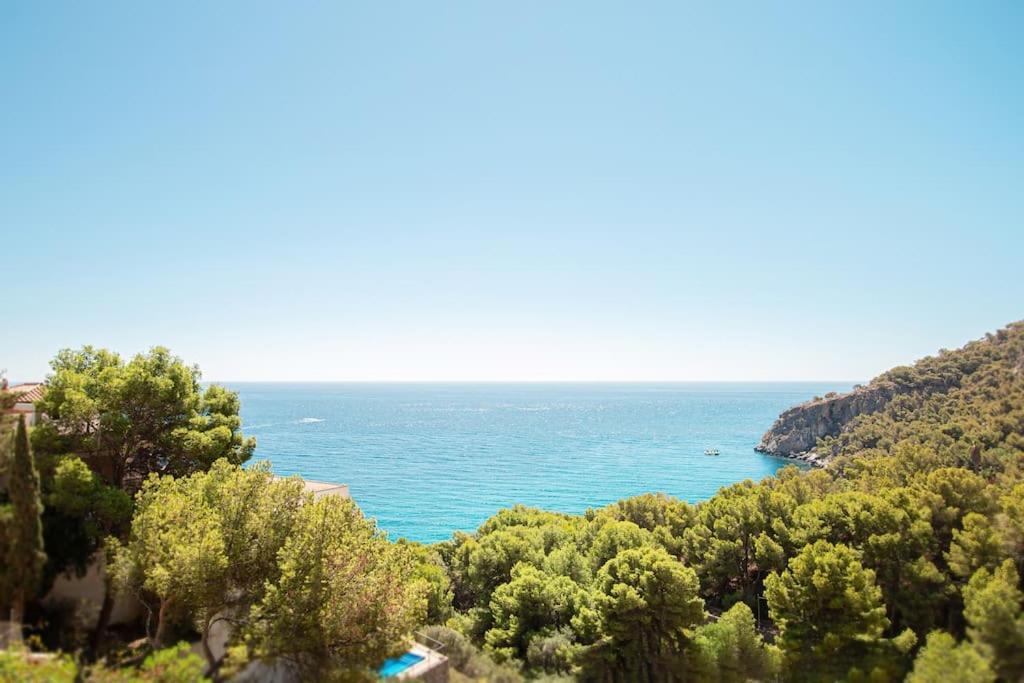 Sunny House With Great Sea Views, 3 Terraces, Private Heated Pool And Sauna La Herradura  Exterior photo